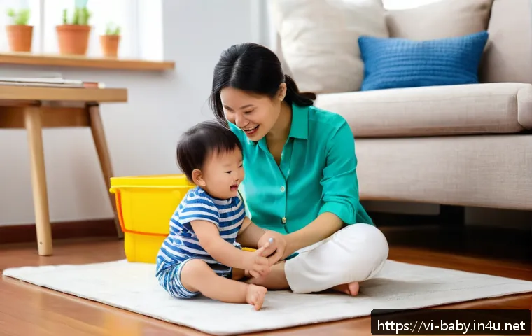 아기와 스스로 옷 입기 관련 이미지 1