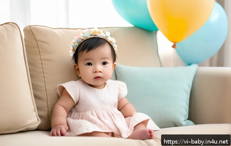 Bí quyết chụp ảnh sinh nhật đầu tiên của bé siêu dễ thương và ý nghĩa tại nhà 4 아기 첫돌 사진 찍는 법 관련 이미지 2