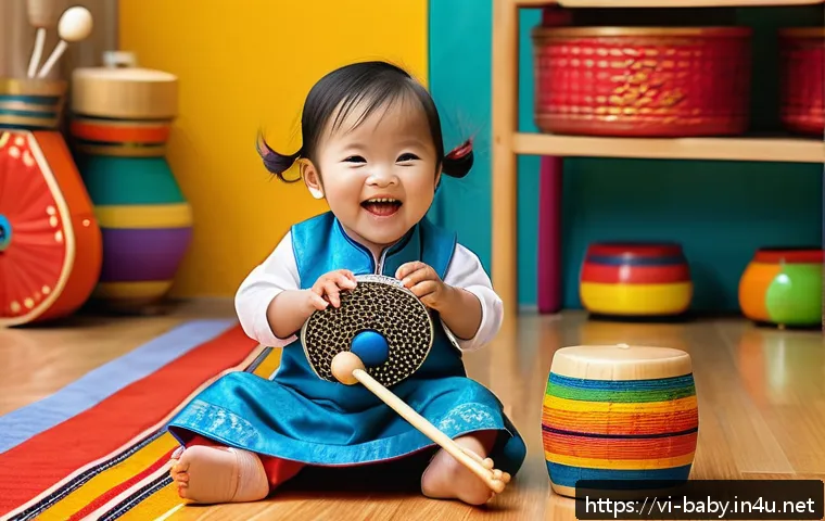 Cách phát triển cảm nhịp cho bé từ những bài hát và trò chơi đơn giản hàng ngày 3 아기 리듬감 키우기 관련 이미지 1